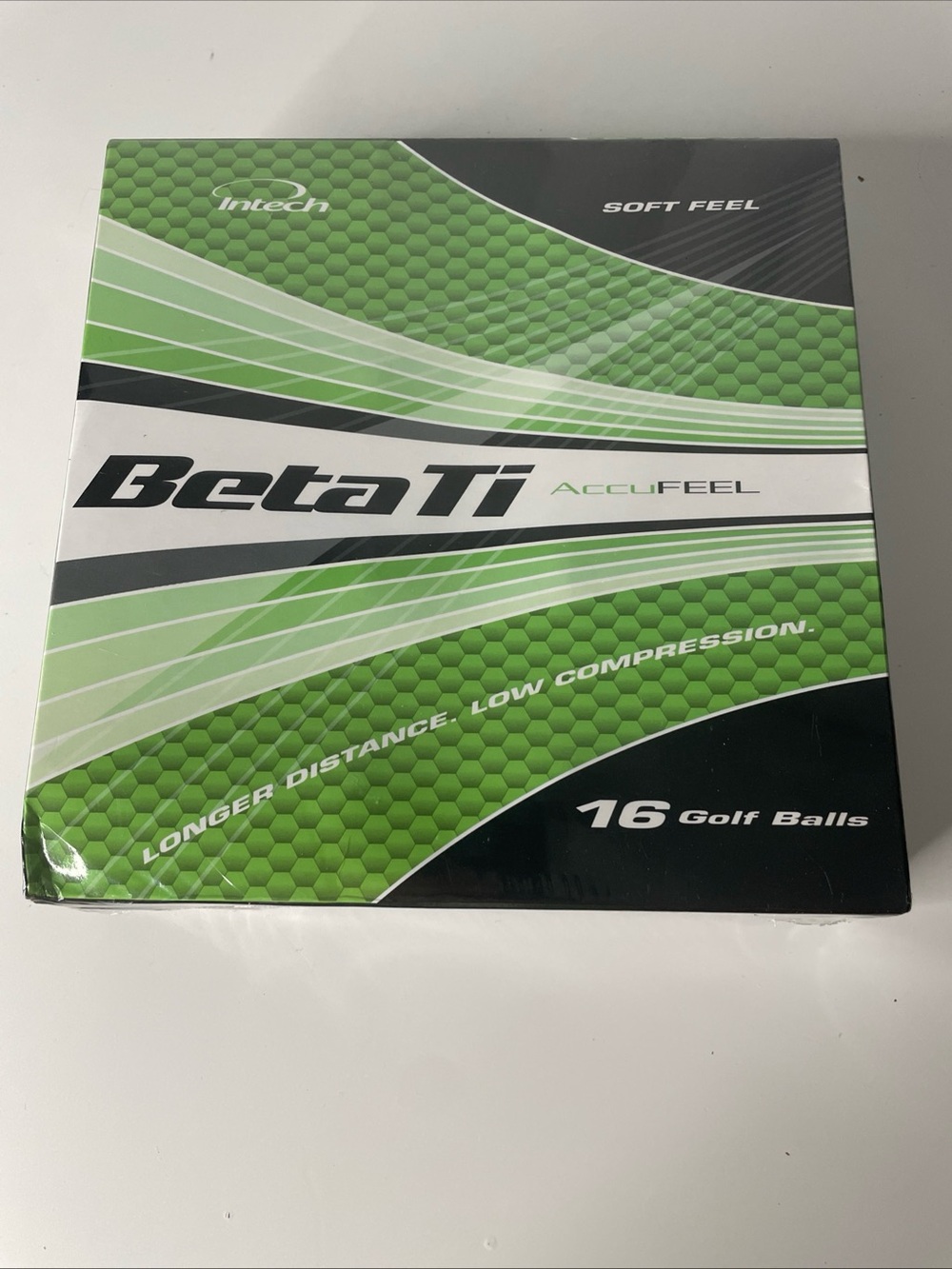 Brand New Sealed Sealed Beta Ti Intech Accufeel 16 Golf Balls Low Compression
